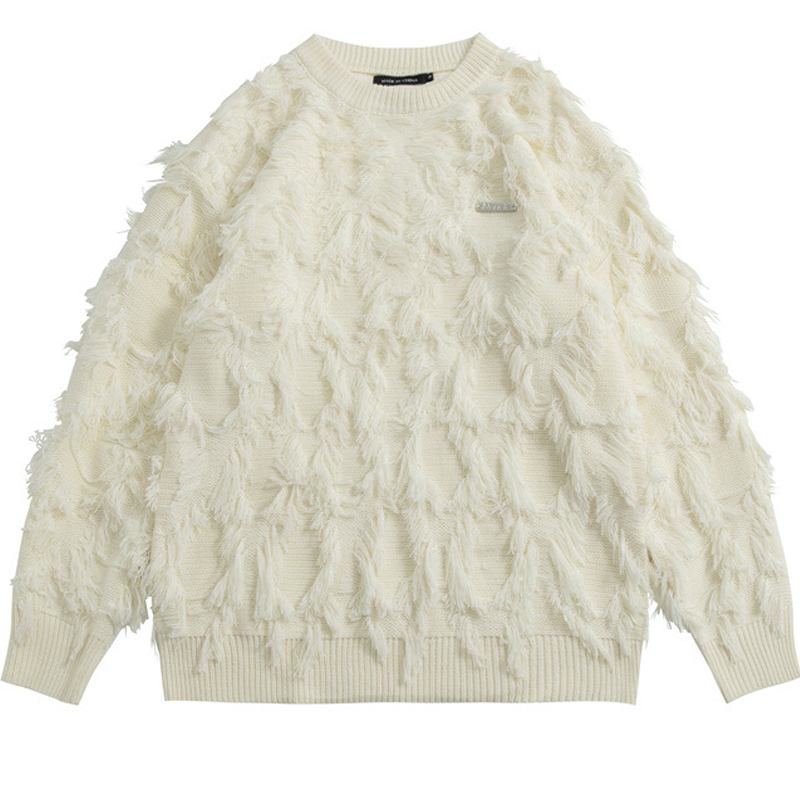 Japanese Brand Streetwear Vintage - Herren Downy Strickpullover Streetwear Harajuku Vintage