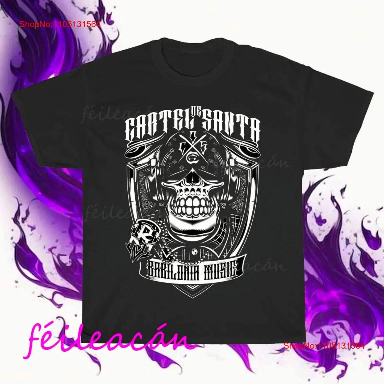 Streetwear Brand Logo Design - Brandneues Cartel de Santa Logo Amerikanisches