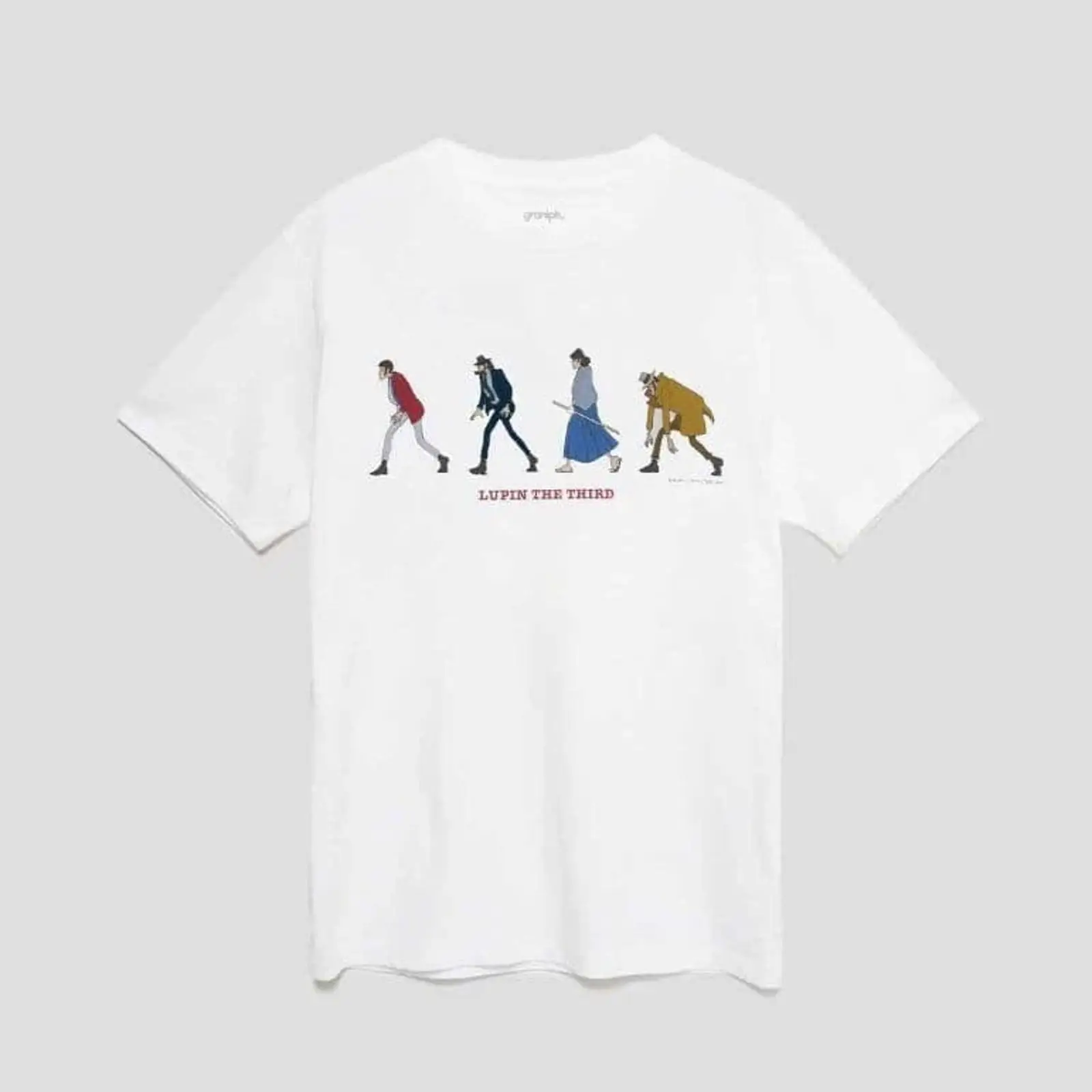 Streetwear Brand Designs - Graniph Lupin III T-Shirt Größe L