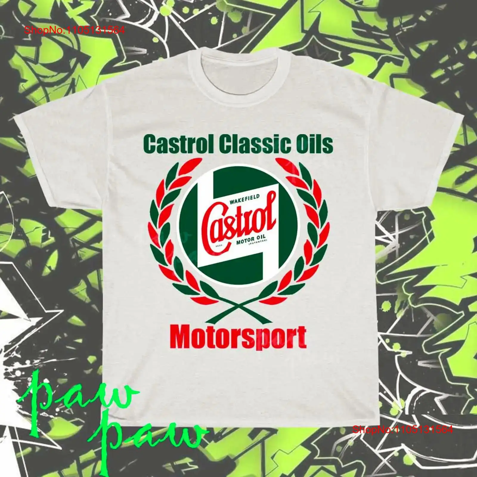 Streetwear Brand Logo Design - Brandneues Castrol Oil Logo American T-Shirt,