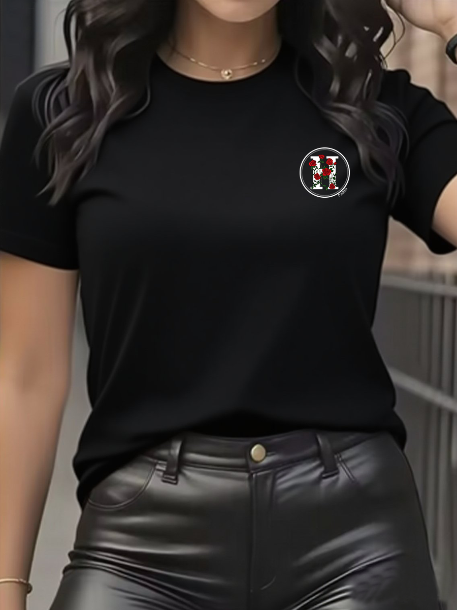 Frauen T-Shirt Freizeit Mode K – Women Streetwear Brand Bewertung und Preis