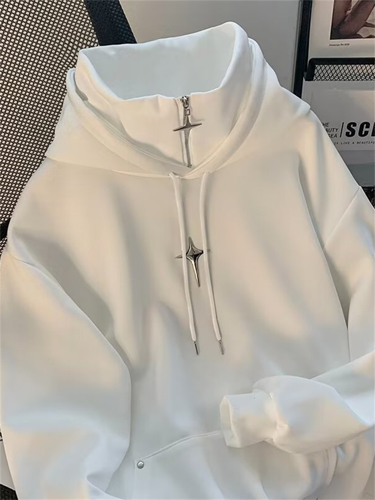 Herbst Winter Rollkragen-Hoodi – Streetwear Brand Hoodie Bewertung und Preis