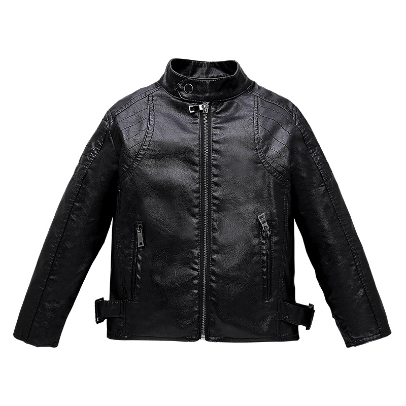 Jungen Motorrad Pu Leder Wasse – Streetwear Brand Logo Design Bewertung und Preis