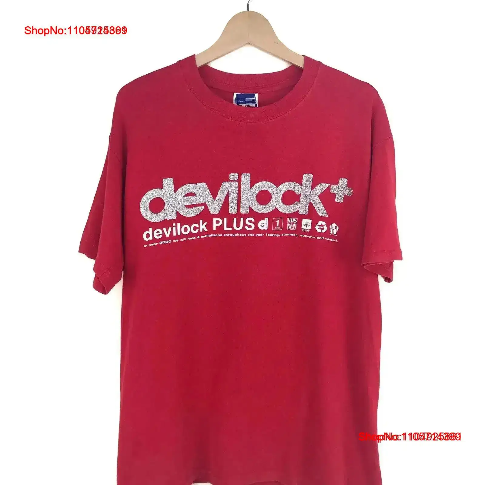 Vintage DEVILOCK PLUS T-Shirt  – Japanese Brand Streetwear Vintage Bewertung und Preis