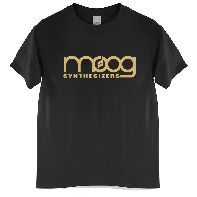 Moog Synthesizer schwarz druck – Women Streetwear Brand Bewertung und Preis