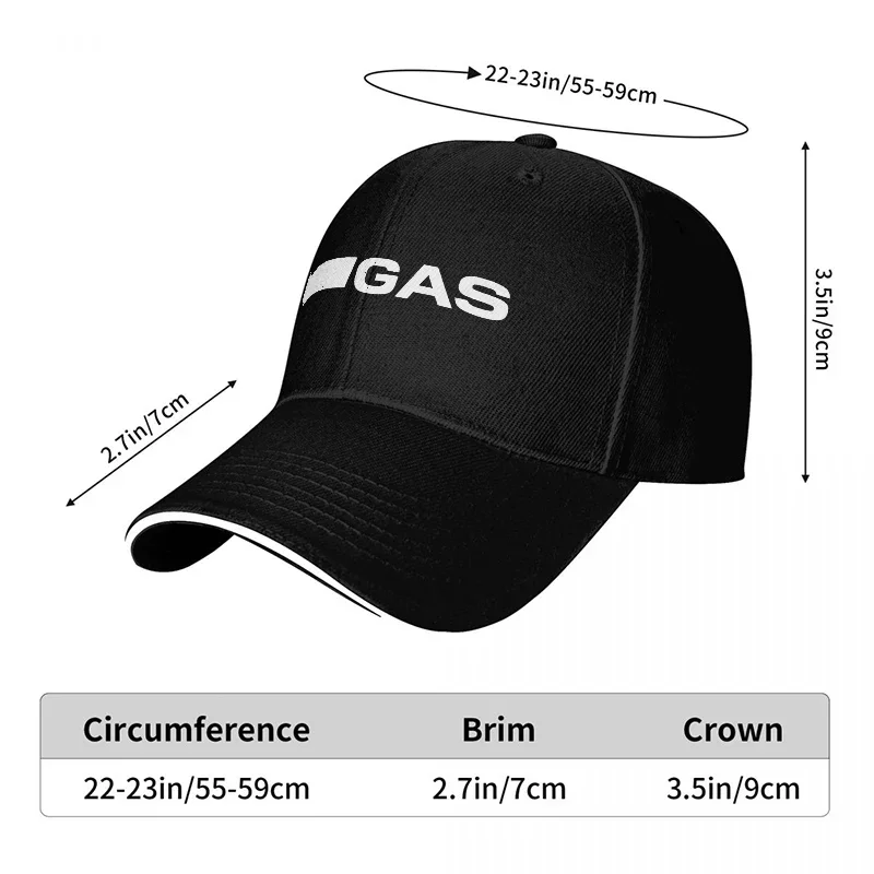 Neue GAS Markenlogo Schwarze B – Streetwear Brand Logo Design Bewertung und Preis