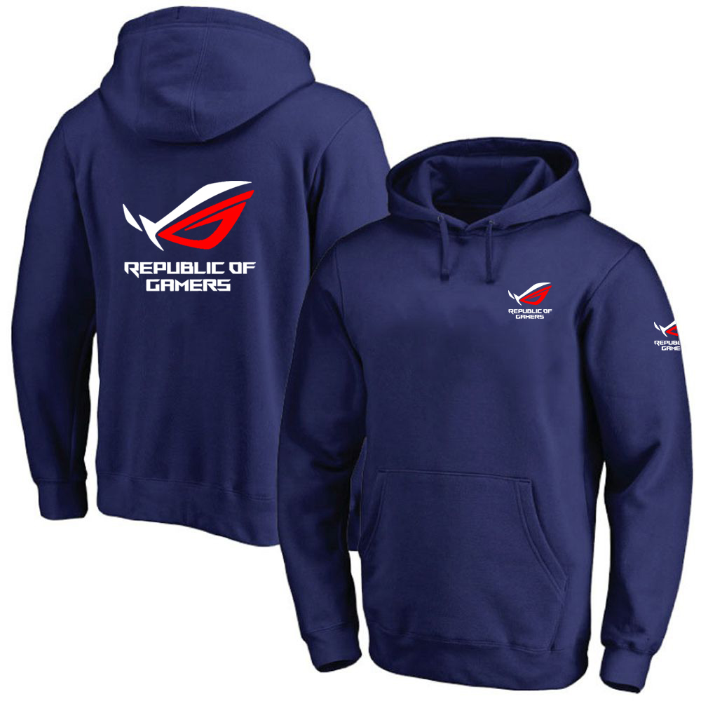 Einfarbige Männer Rog Republik – Streetwear Brand Hoodie Bewertung und Preis