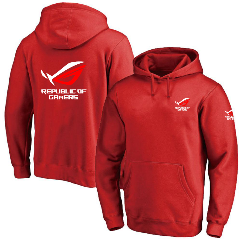 Einfarbige Männer Rog Republik – Streetwear Brand Hoodie Bewertung und Preis