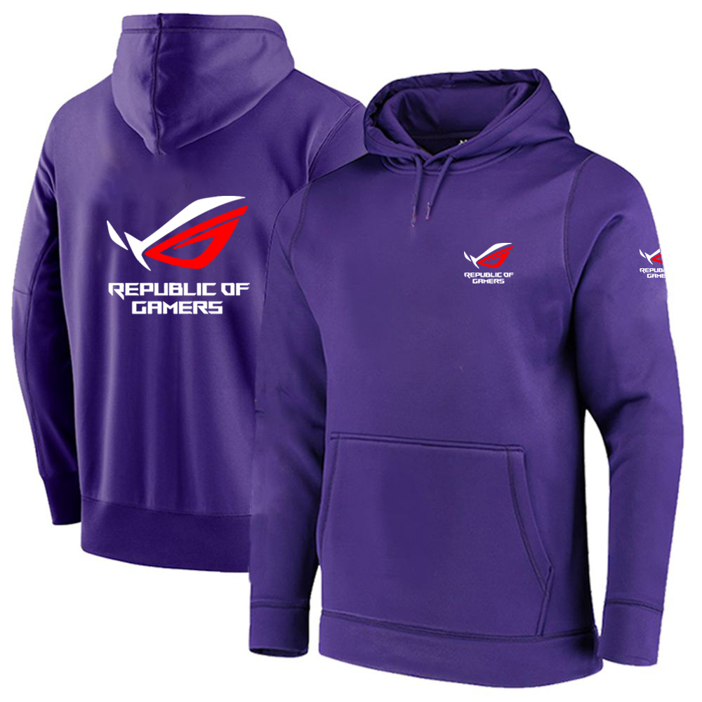 Einfarbige Männer Rog Republik – Streetwear Brand Hoodie Bewertung und Preis