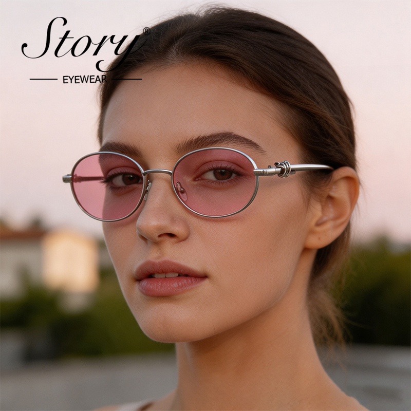 STORY Retro Metallrahmen Ovale – Streetwear Brand Designs Bewertung und Preis